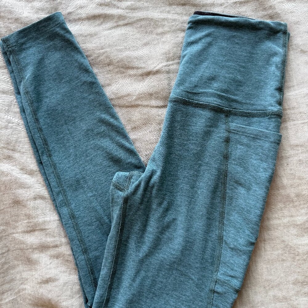 Beyond Yoga Blue Spacedye Leggings XS